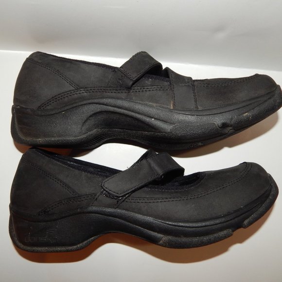 Dansko 39 US 8.5/9 Black Suede - Mary Jane Shoes NGUC - Picture 4 of 8